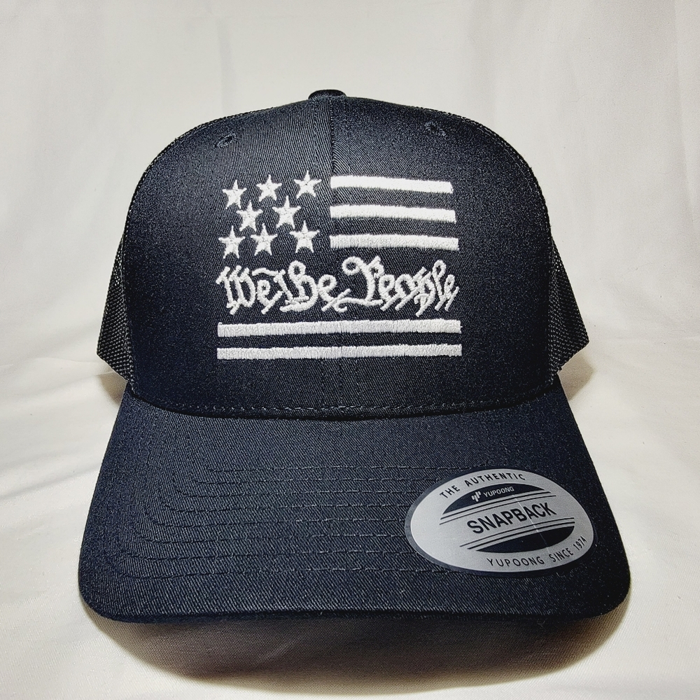 We The People Curved Bill Snapback Adjustable Direct Embroider…